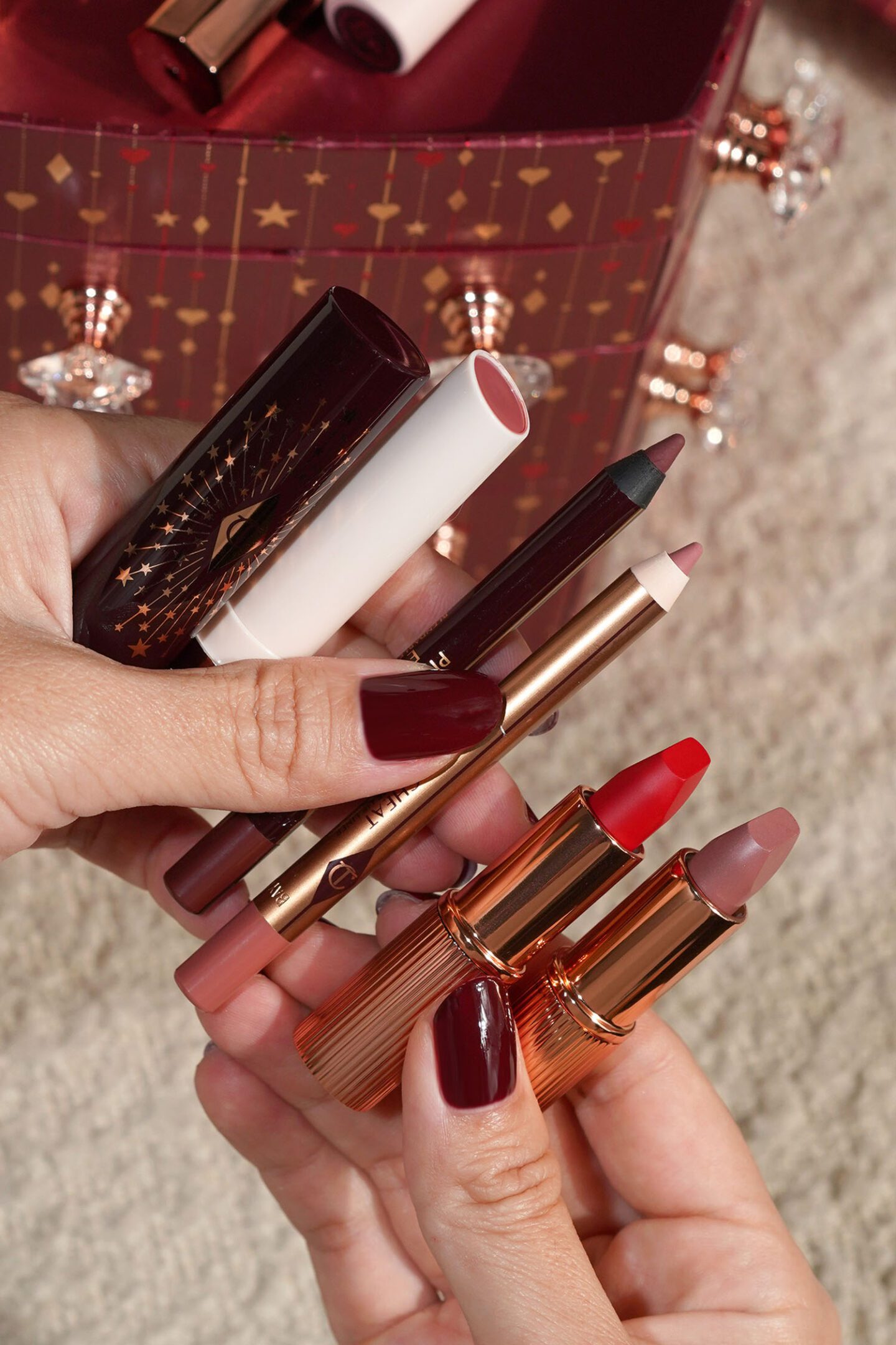 Charlotte Tilbury Treasure Chest of Love makeup minis