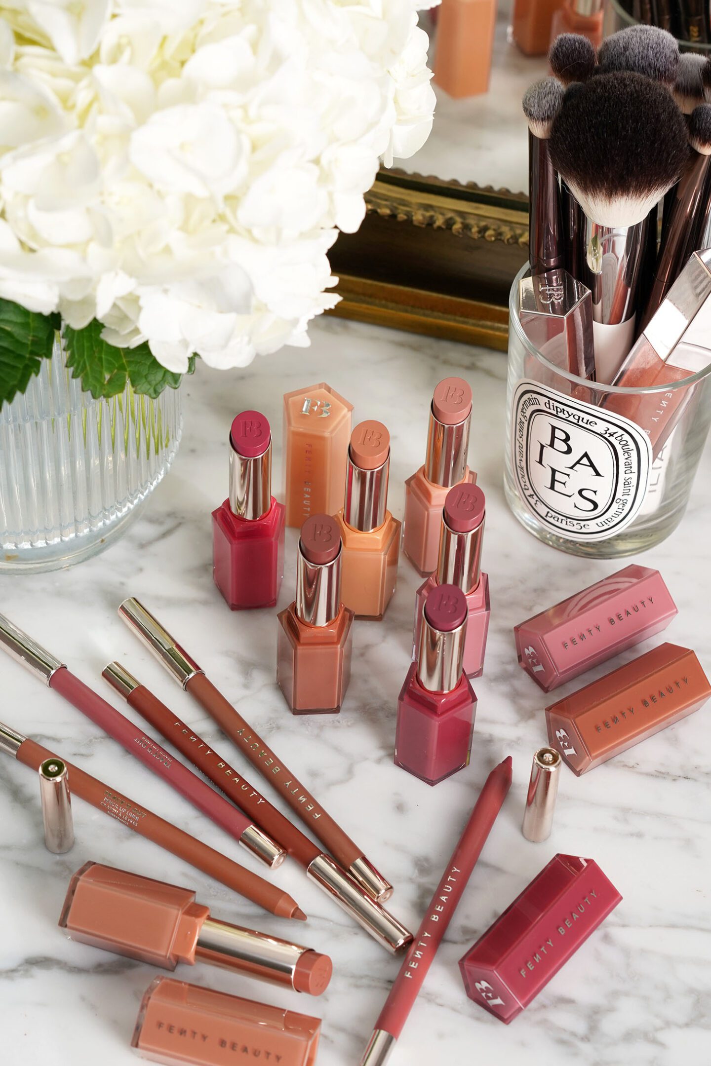 Fenty Gloss Bomb Stix + Trace’d Out Pencil Lip Liner