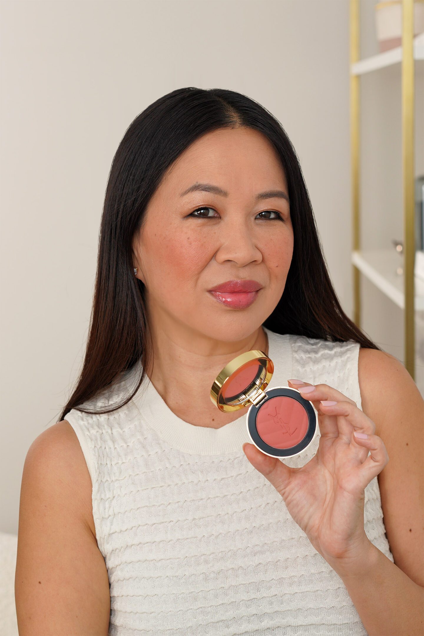 YSL Make Me Blush Powder in 37 Peachy Nude