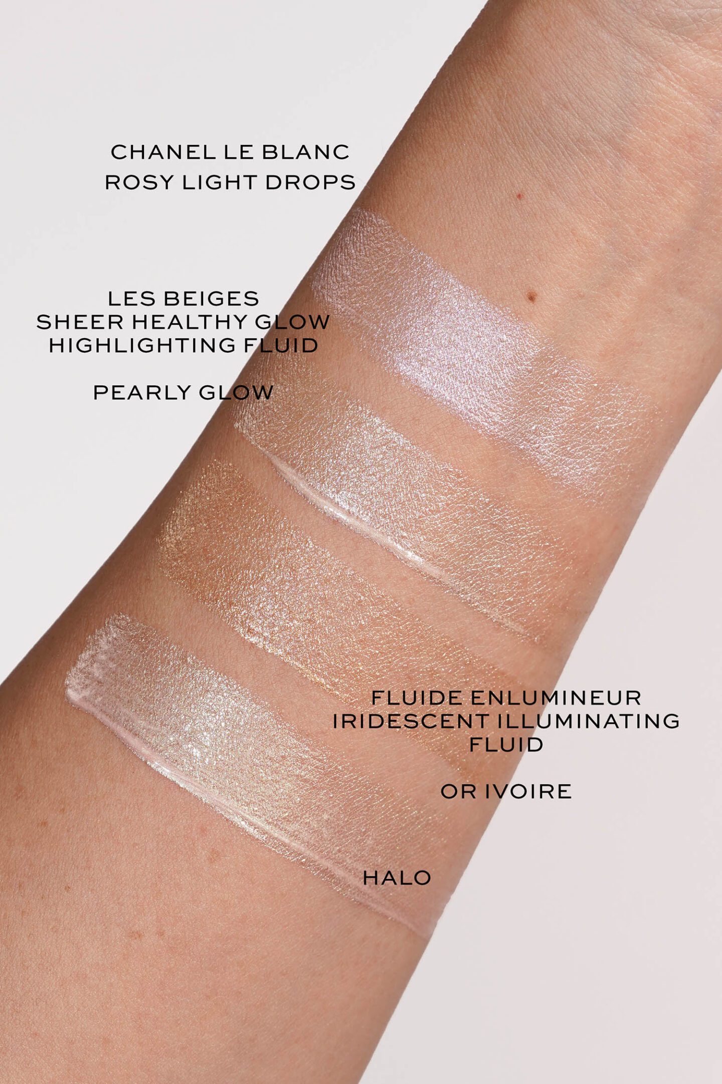 Chanel Fluid Enlumineur Iridescent Illuminating Fluid – Halo