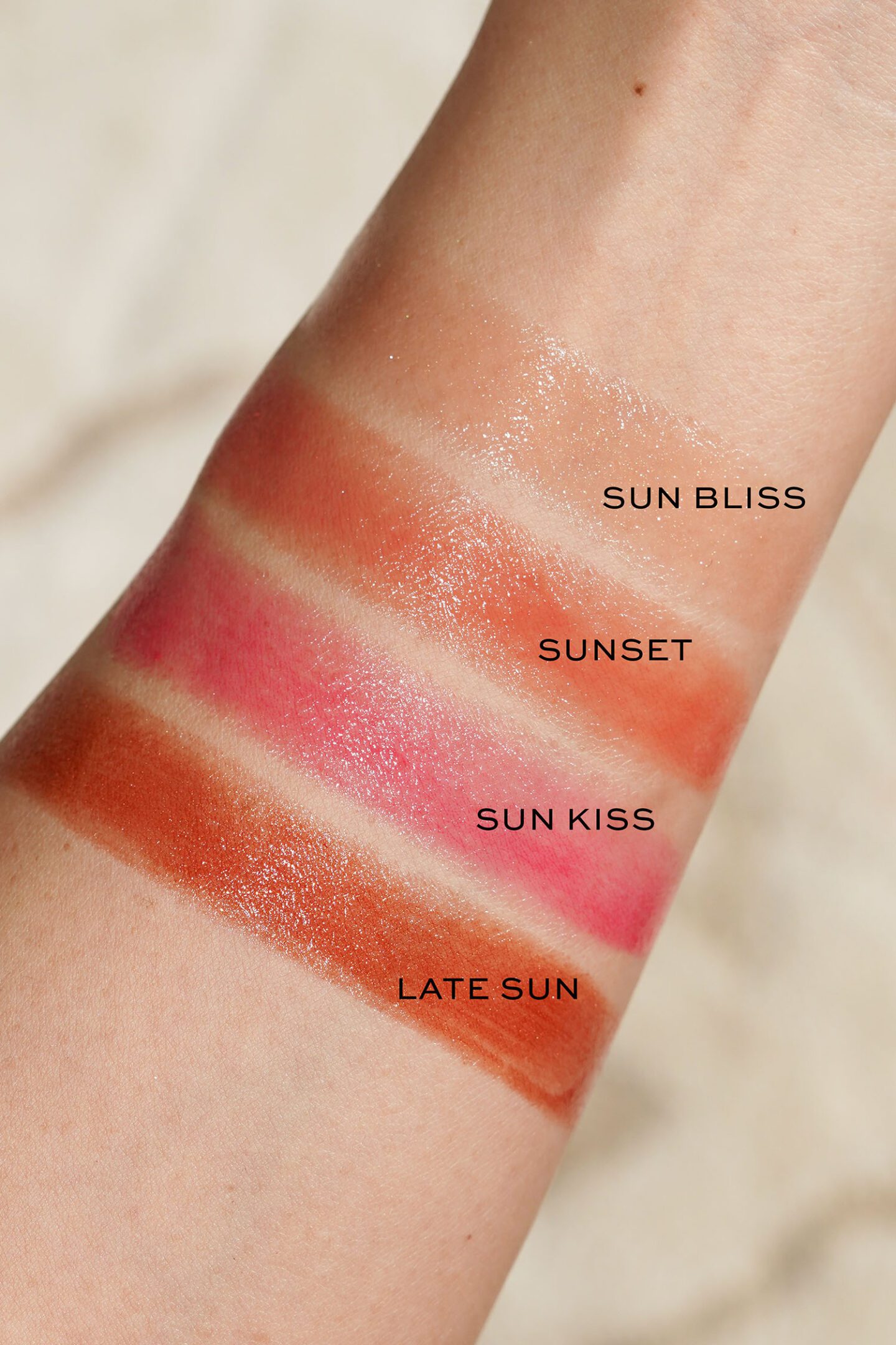 Chanel Rouge Coco Flash swatches for Summer 2025