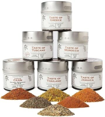 Gustus Gourmet World Flavors Seasoning Collection