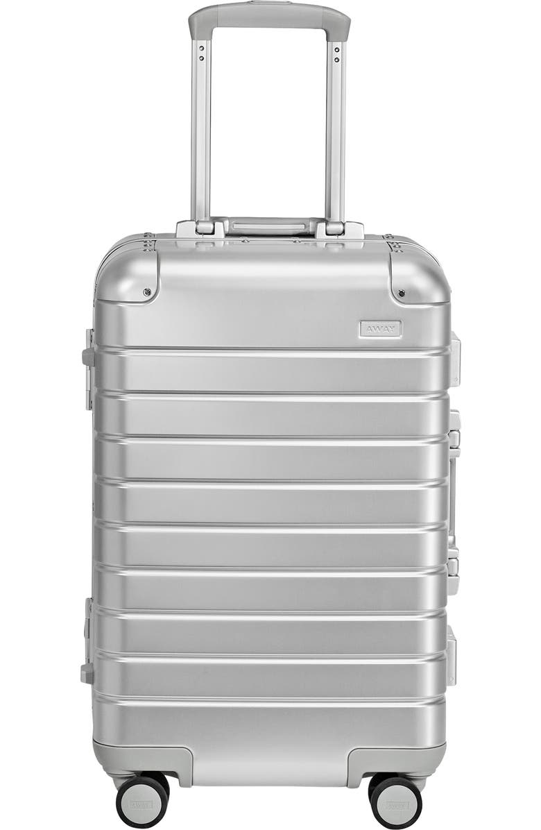 The Bigger Carry-On Suitcase: Aluminum Edition