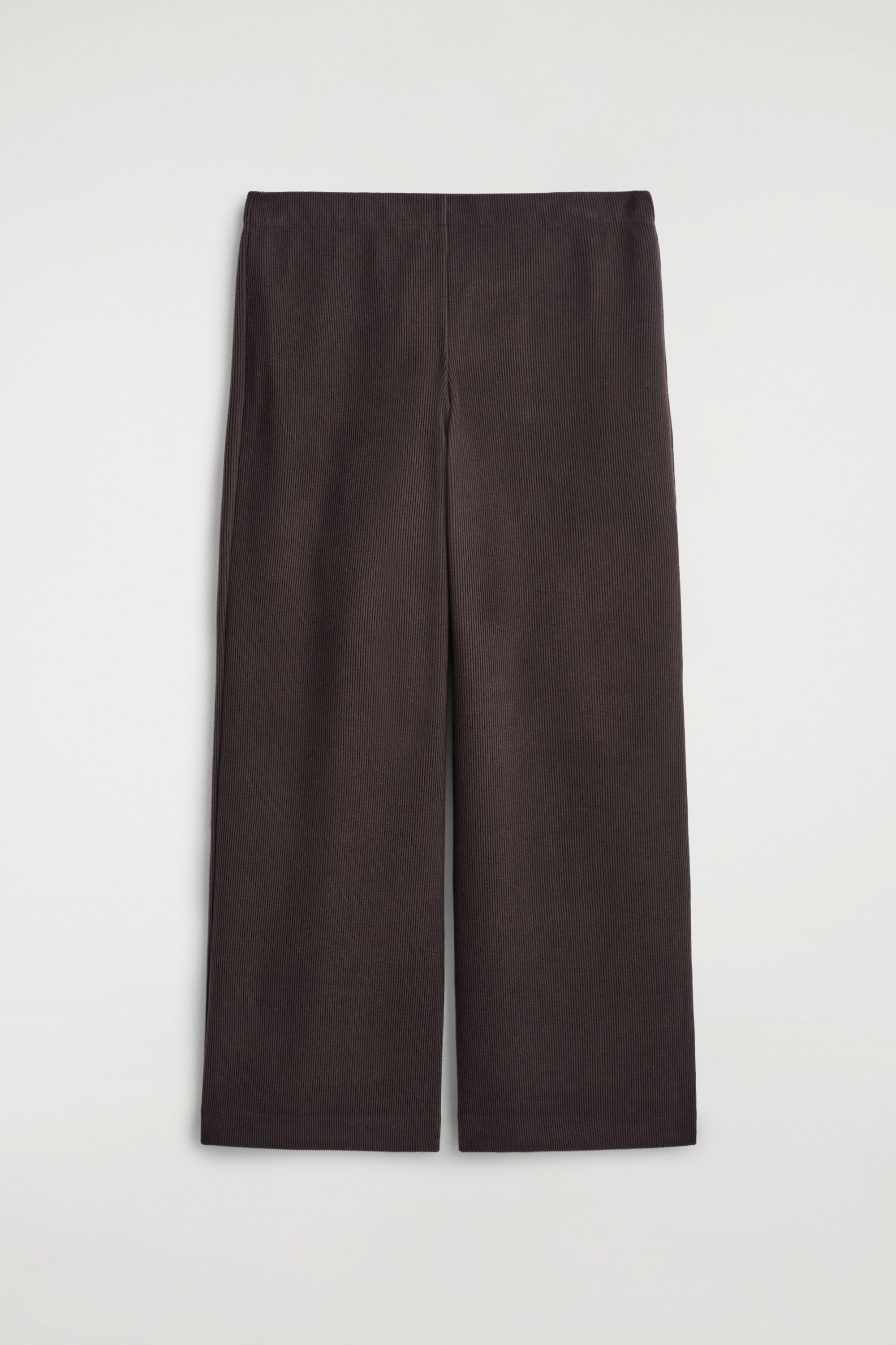 Corduroy Wide-Leg Pants