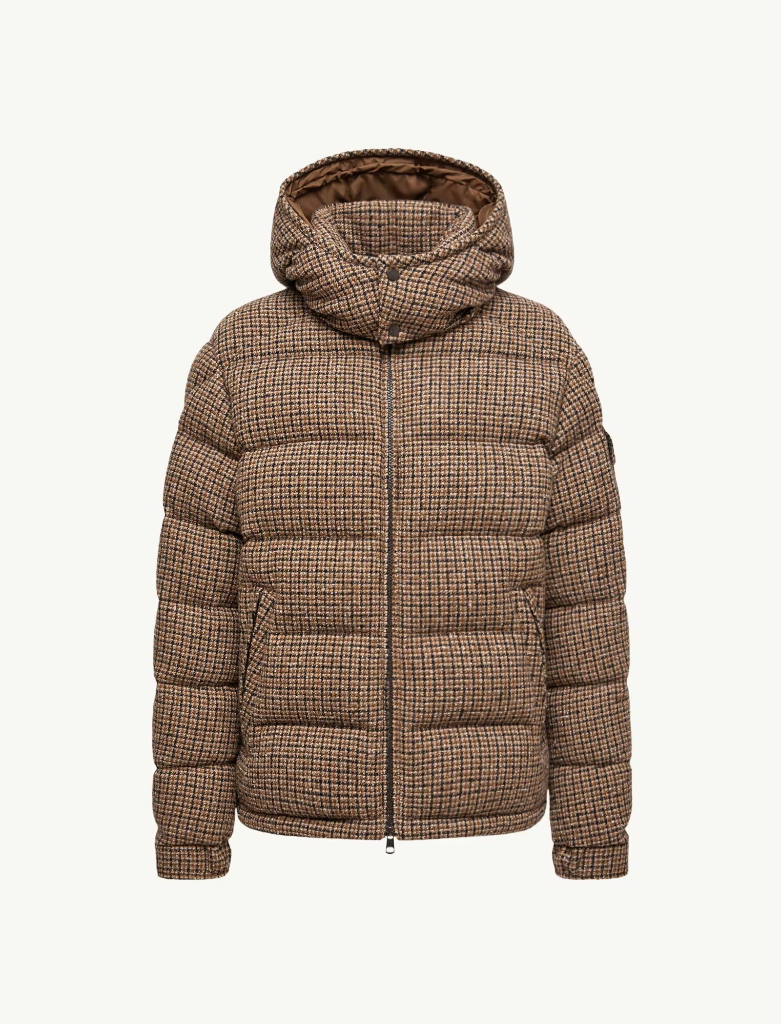 Montgenevre Wool Blend Bouclé Down Jacket