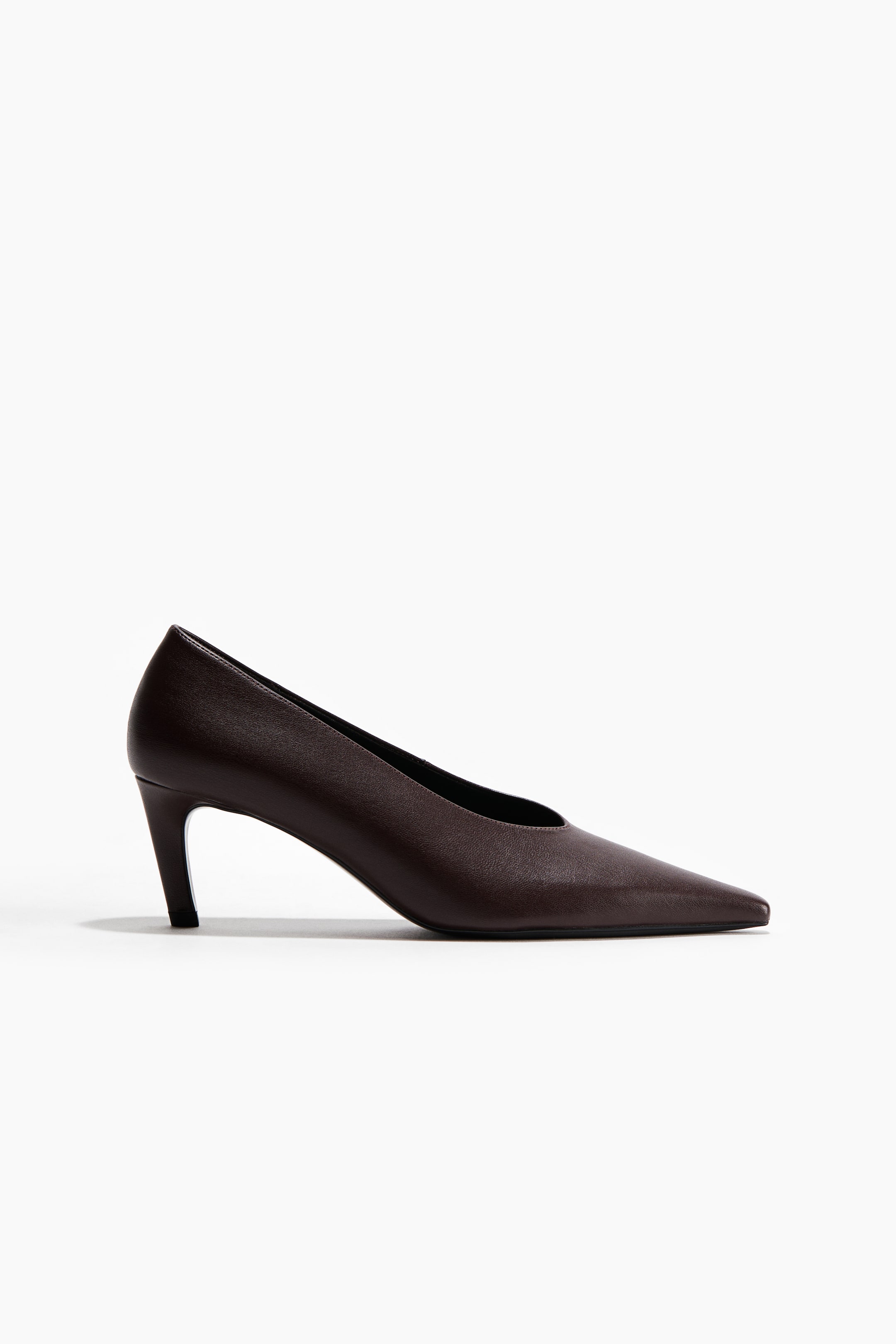 Pointed Pumps - Burgundy